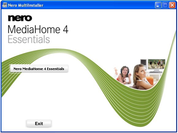 Appendix E: Nero MediaHome Installation This software is compatible with Windows XP and Windows 7.
