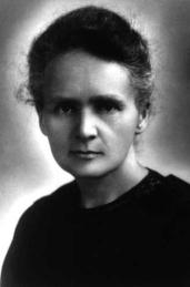 Marie Curie Marie Curie (7 Kasım 1867 4 Temmuz 1934), doğum ismi Maria Skłodowska olan, Madam Curie olarak da bilinen, Polonya asıllı Fransız kimyacı.