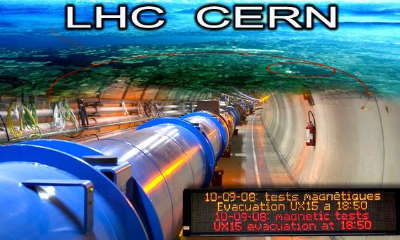 CERN'de yeraltındaki Büyük