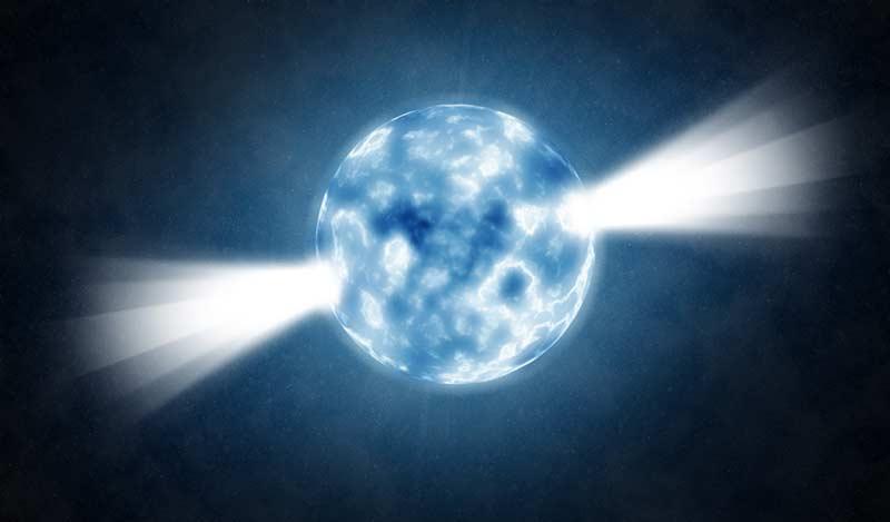 Nötron yıldızlarının kendi çevrelerindeki dönüş hızı, büyük bir hızla gerçekleşen çökme sırasında momentumlarını korumak zorunda oldukları için akıl almaz süratlere ulaşabilir.